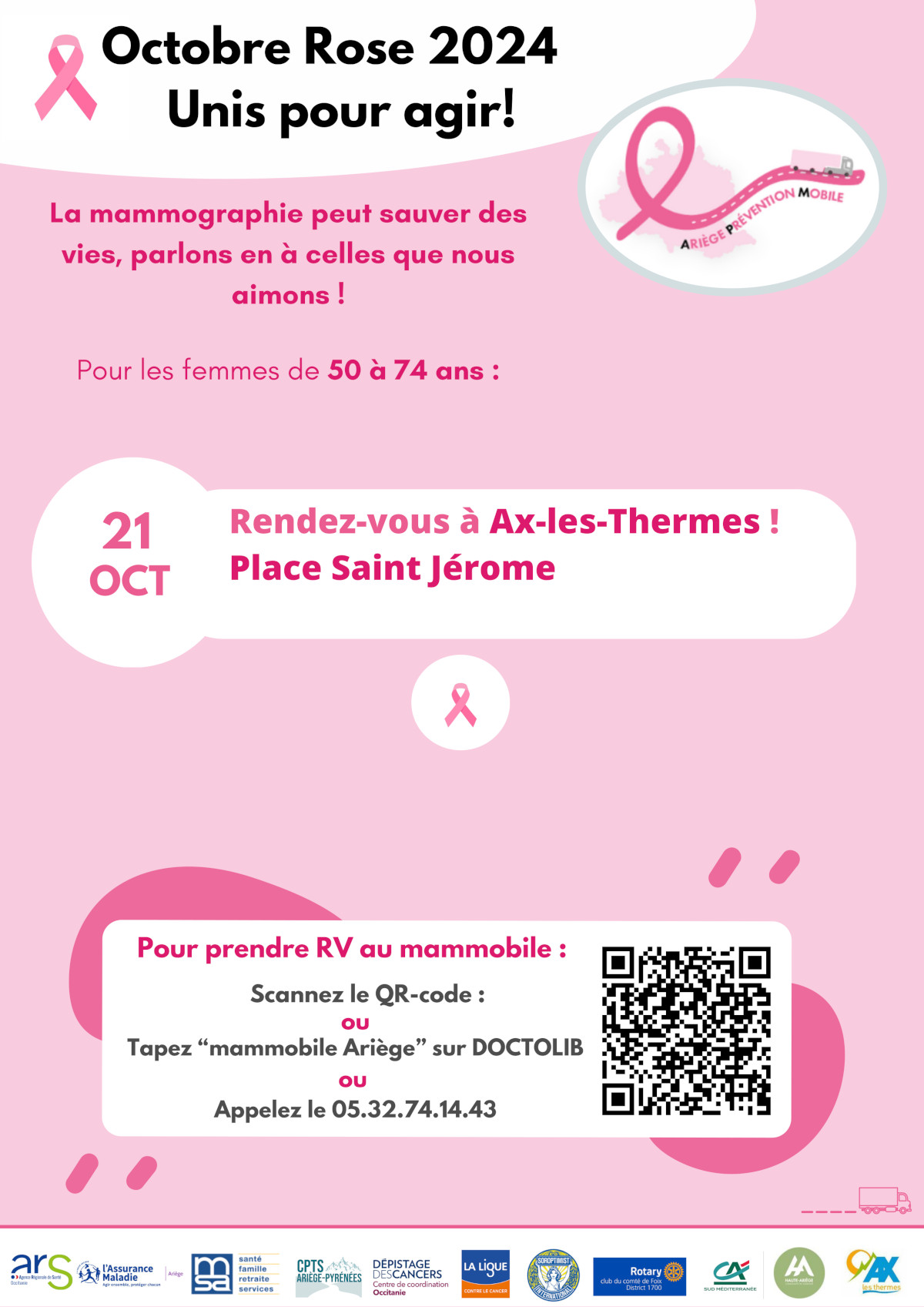 Mammographie Octobre Rose