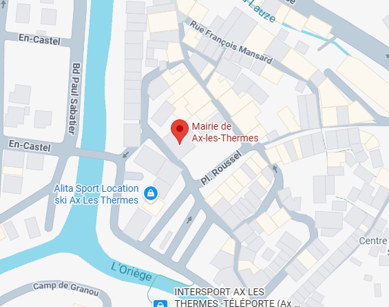 map mairie ax